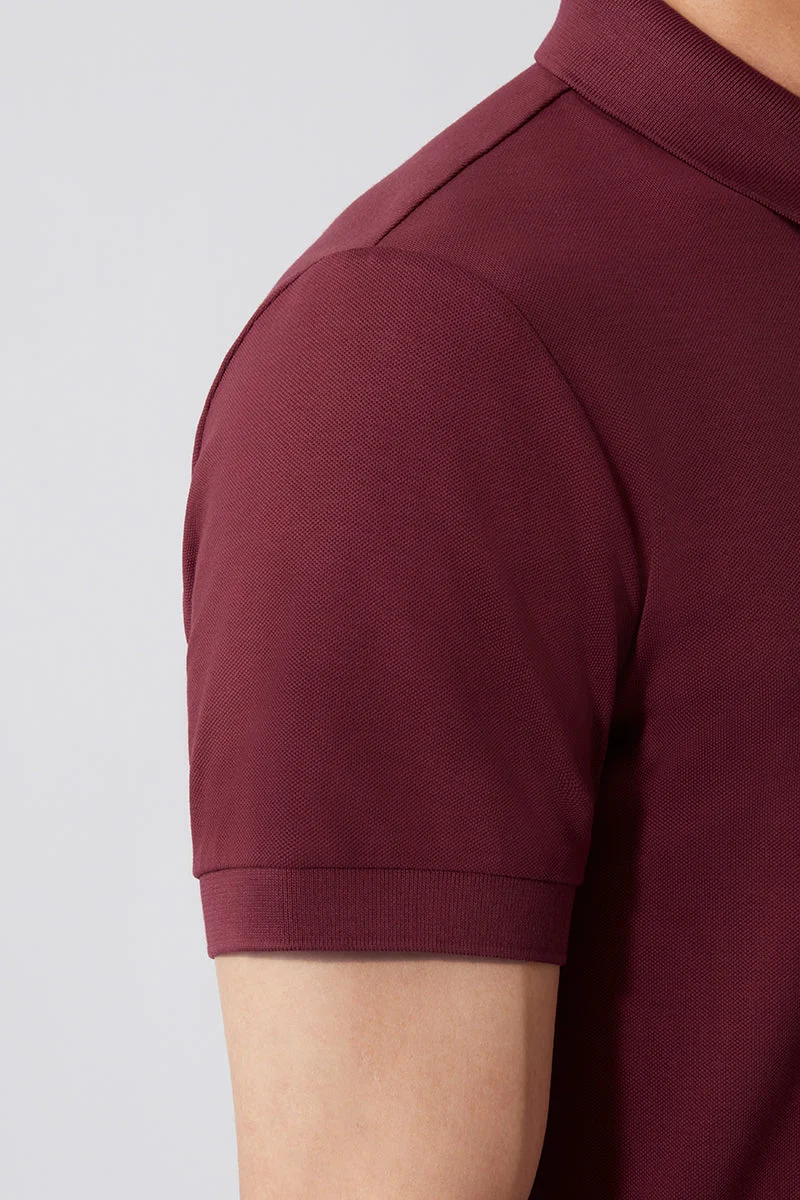 Polo Shirt | Burgundy