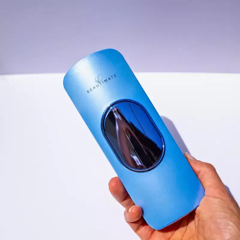 Beautimate FDA-Cleared Ice Cooling IPL Hair Removal Device  Painless At-Home Permanent Hair Removal for Face & Body