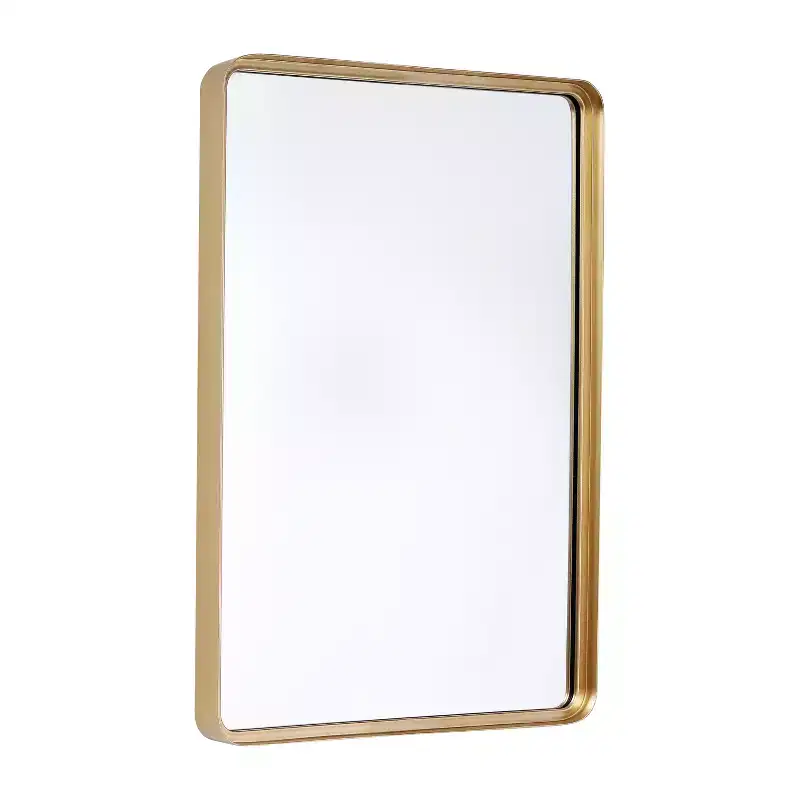 Emma and Oliver Wall Mirror with Silver Backing for Clarity and Shatterproof Glass for Entryways, Bathrooms & More