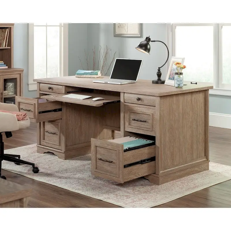 Country Doub Ped Desk A2