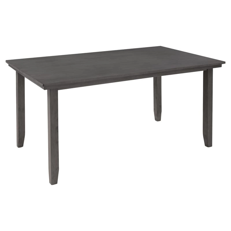 5-piece Farmhouse Dining Set Rectangular Table Chair