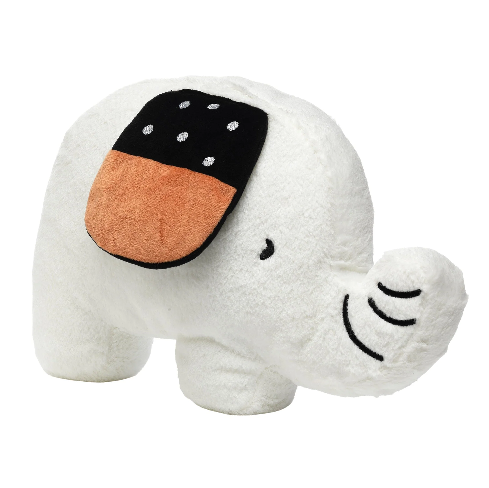 White Elephant Pillow Plush