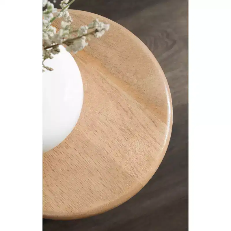 Round Drink Table, 9x9x22, Natural