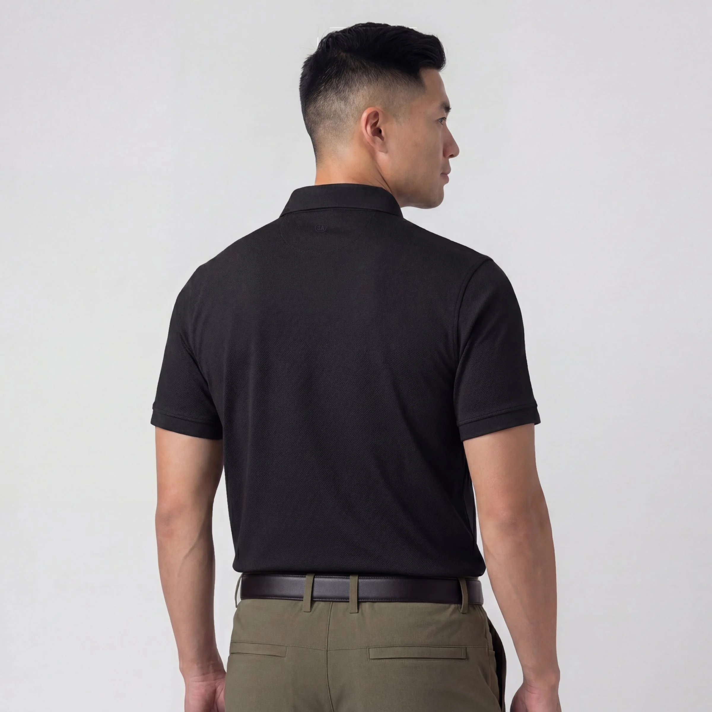 Piqué Polo - True Black