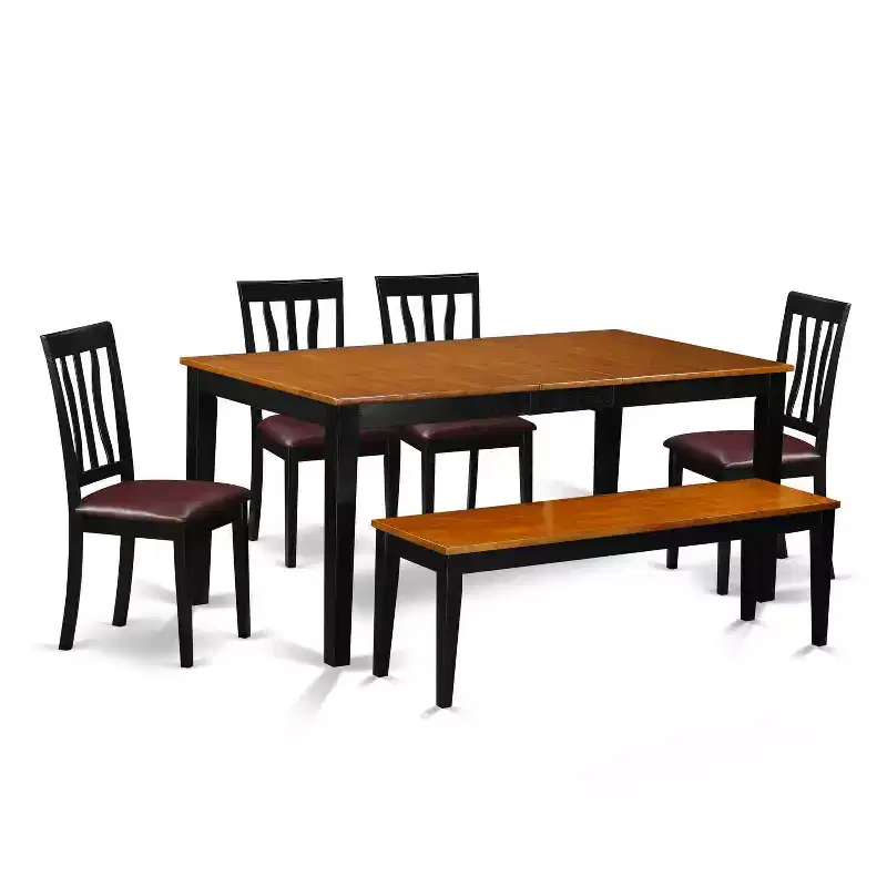 Island Interiors Dining Set - Table & Chairs for Home, Kitchen, Restaurant