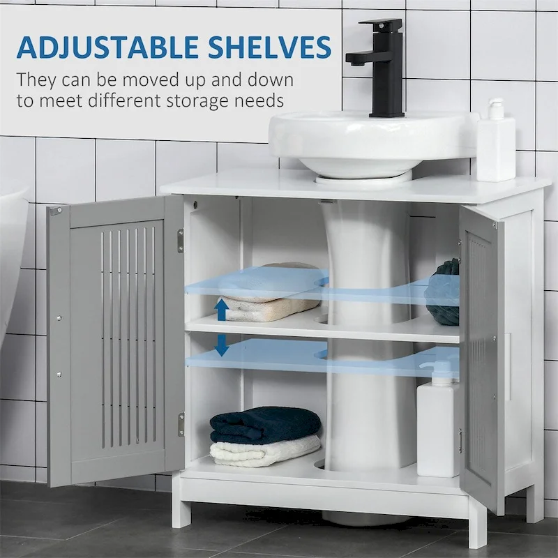 Under Sink Cabinet,Pedestal Under Sink Bathroom CupboardNo sink