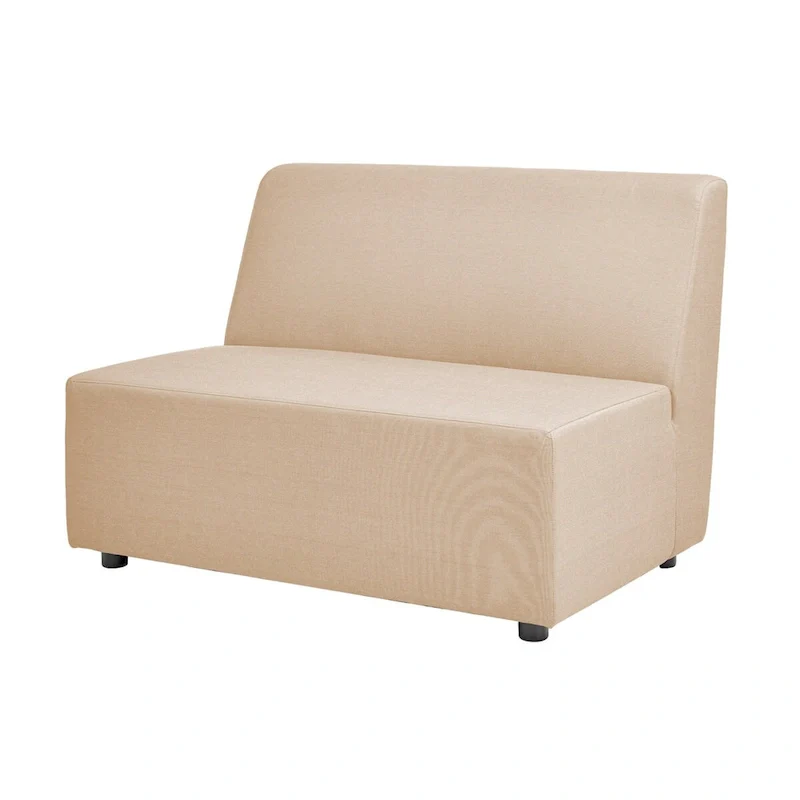 Cleo 45.5 Armless Outdoor Loveseat