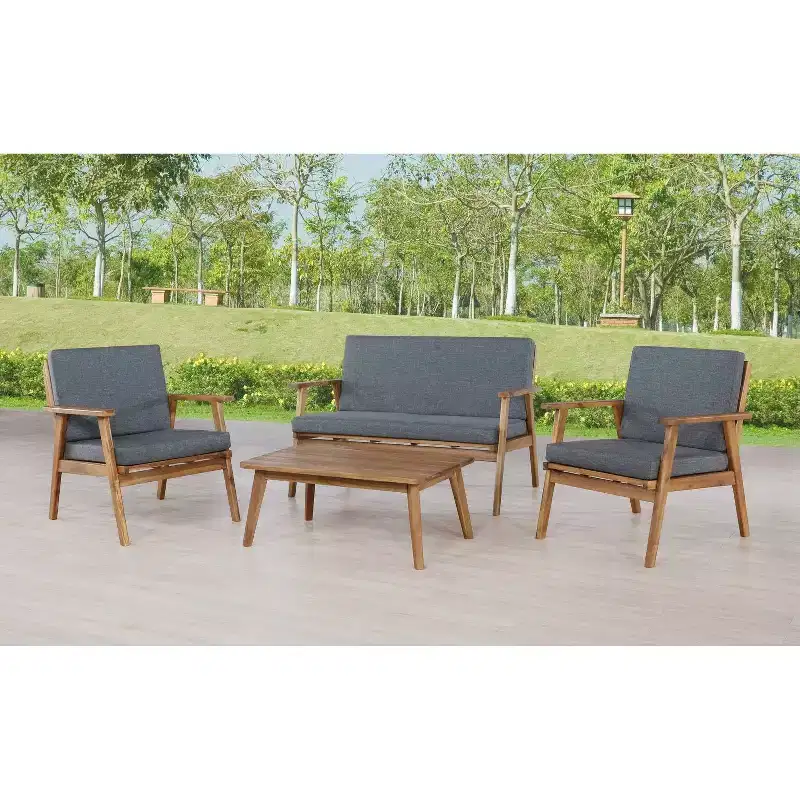 Cole Outdoor Chat Set - Linon