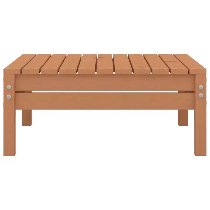 vidaXL Garden Lounge Set Black Solid pinewood Modular Garden Lounge Set