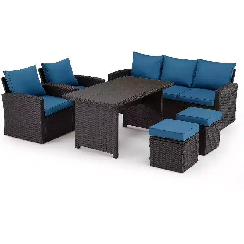 EROMMY 6 Pieces Patio Furniture Sets