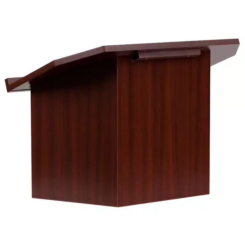 Emma and Oliver Foldable Tabletop Lectern in Mahogany