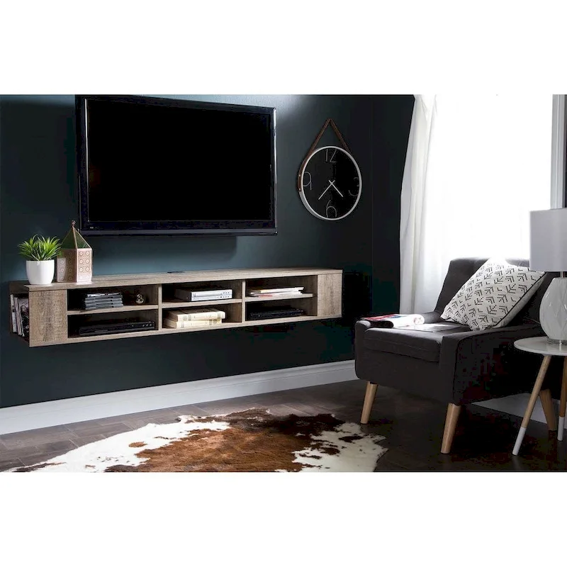 South Shore City Life 66 Wide Wall Mounted Console