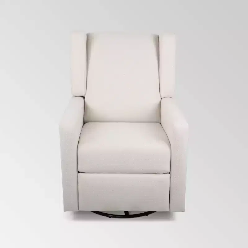 Hounker Contemporary Swivel Recliner - Christopher Knight Home