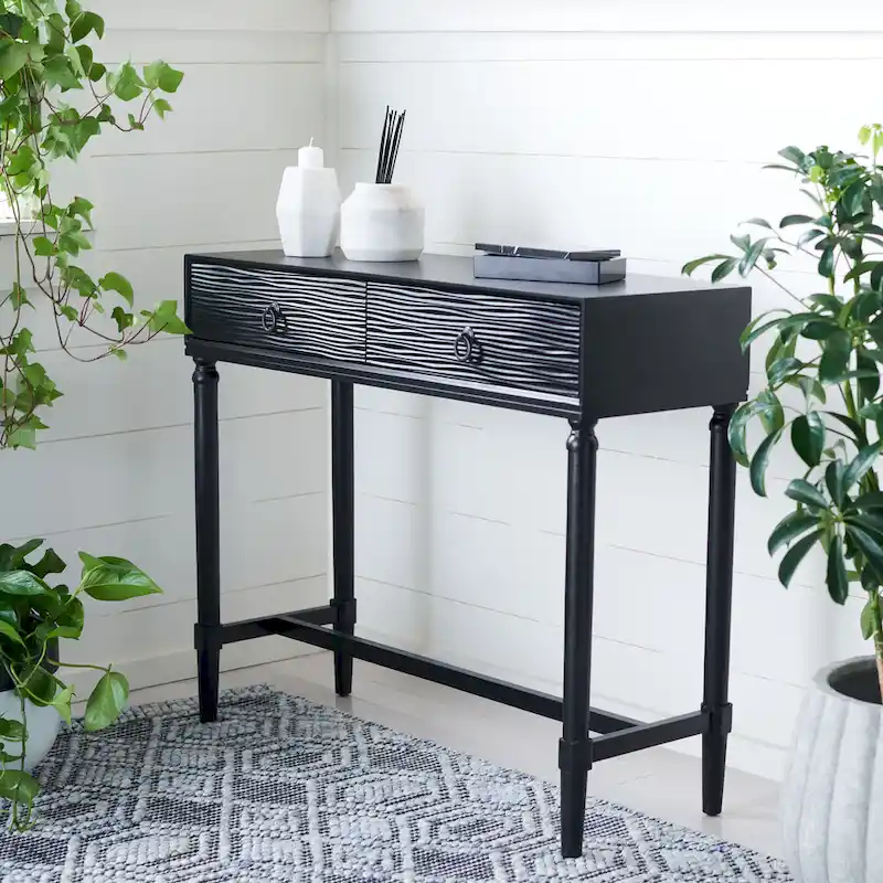 Barbra 2-Drawer Console Table - 35.5 W x 13 L x 29.5 H