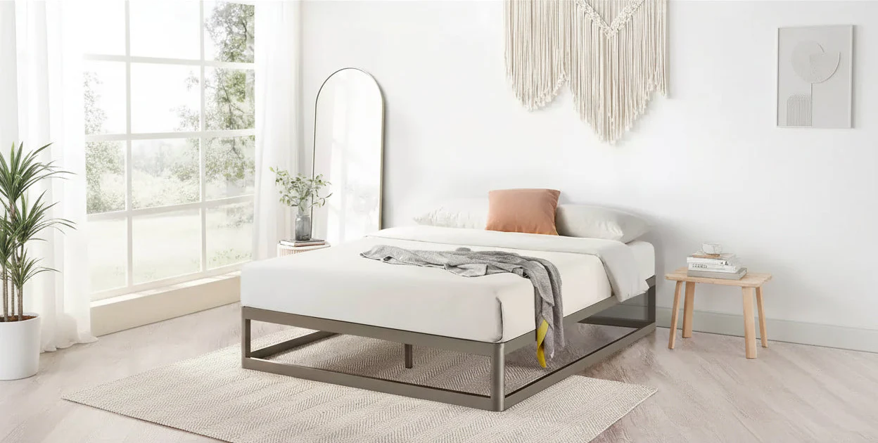 Metal Platform Low Profile Bed Frame