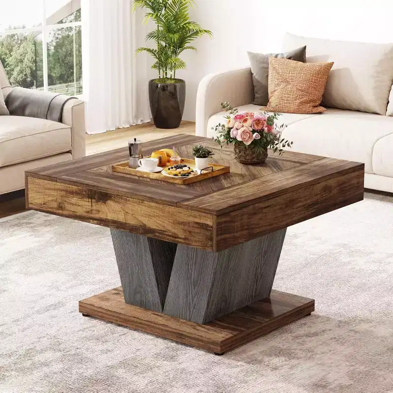 Tribesigns 31.5 Square Coffee Table