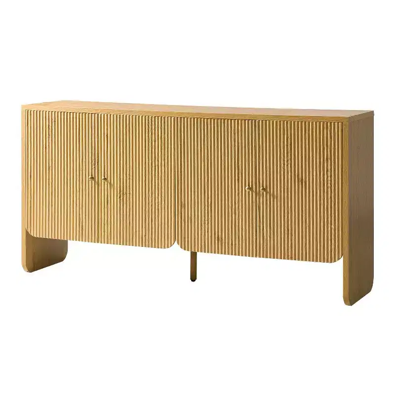 Lorena 63 Wide 4 door Sideboard|HULALA HOME-ACORN