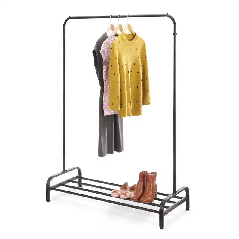 Steel Garment Rack, Black, 61