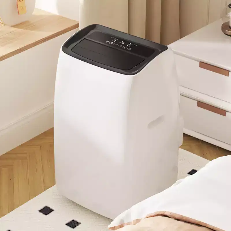 14,000 BTU Portable AC - 4-in-1 White Floor Unit (1 Pack) for Large Rooms Up to 750 Sq.Ft | Heater & Dehumidifier Included