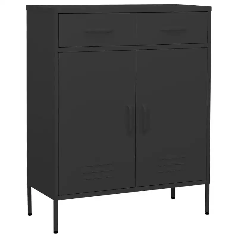 Storage Cabinet Olive Green Steel 31.5 x 13.8 x 40.0 in