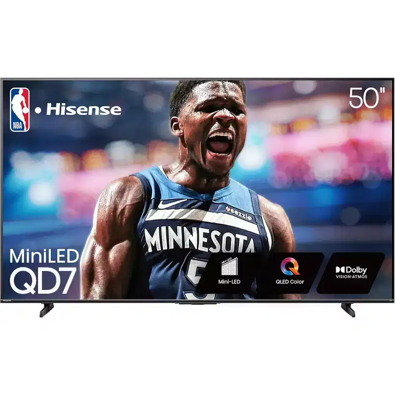 Hisense - 50 Class QD7 Series MiniLED QLED 4K UHD HDR Smart Fire TV
