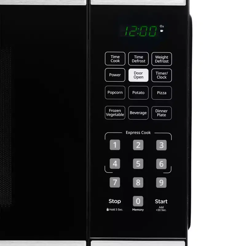 Danby 0.9 cu. ft. Countertop Microwave in Black DBMW0921BBB