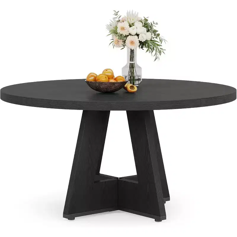 47 Inch Round Dining Table for 4 people