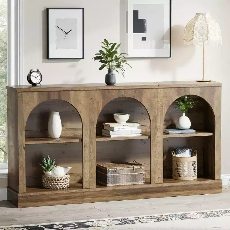 Multi-Functional Farmhouse Console Table – Entryway, Sofa, Hall & TV Stand