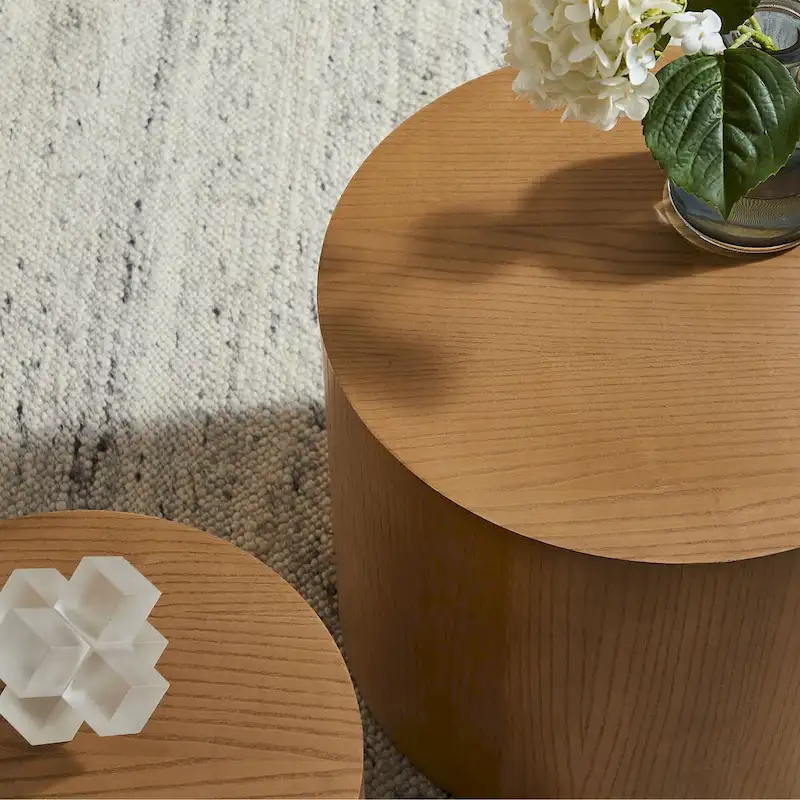 Amani Round Nesting Coffee TablesSet of 2