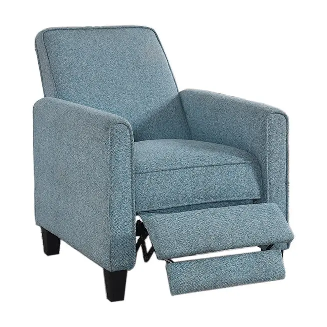 Traditional Fabric Welted Padded Recliner Chair