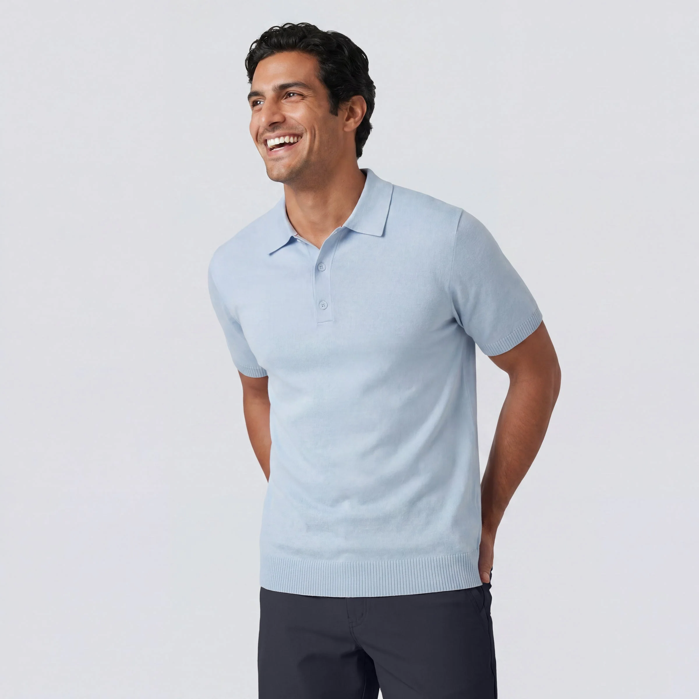 Resort Polo - Mist Blue