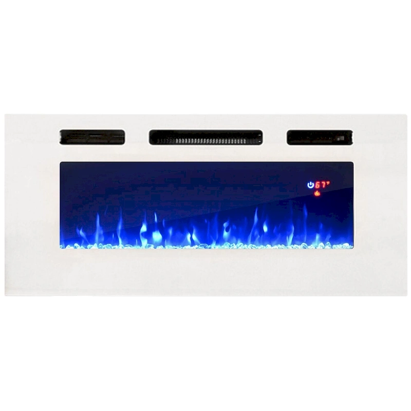 Komi WH03 63-inch Modern Electric Fireplace Sideboard