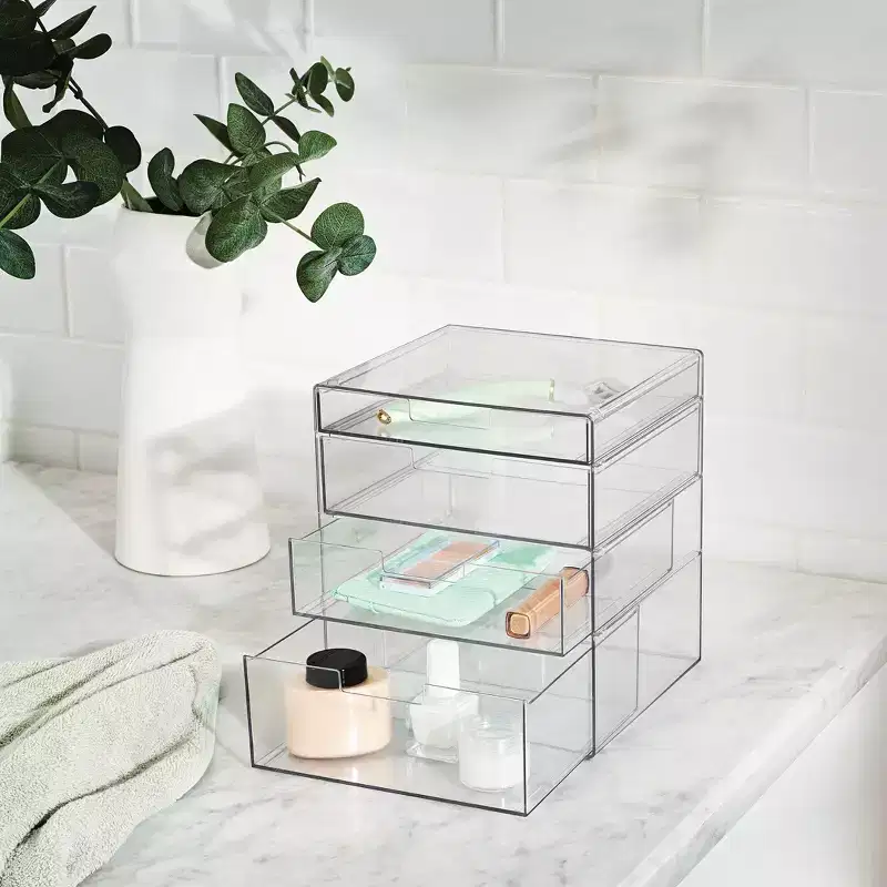 Bathroom & Makeup Organizer, PET Material, 8.02