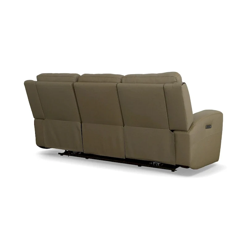 Top Grain Leather Power Reclining Sofa with Power Headrests and Zero Gravity