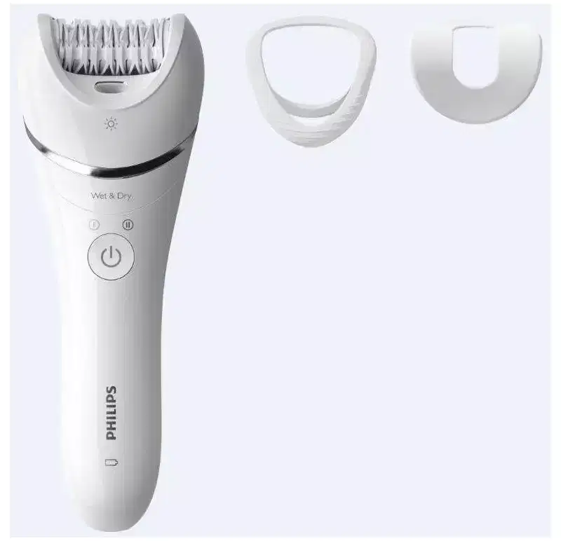 Philips Series 8000 Women's Rechargeable Electric Epilator - BRE700/04