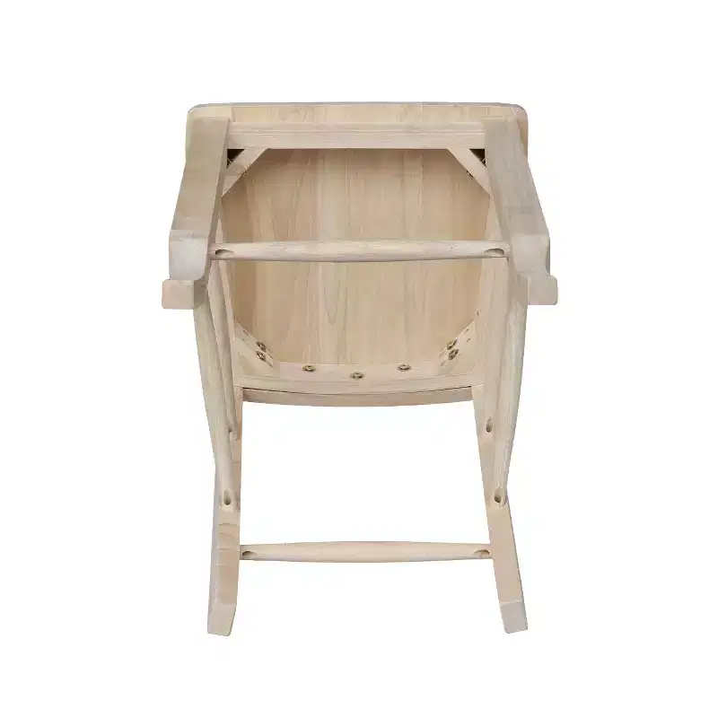 Double X Back Counter Height Barstool