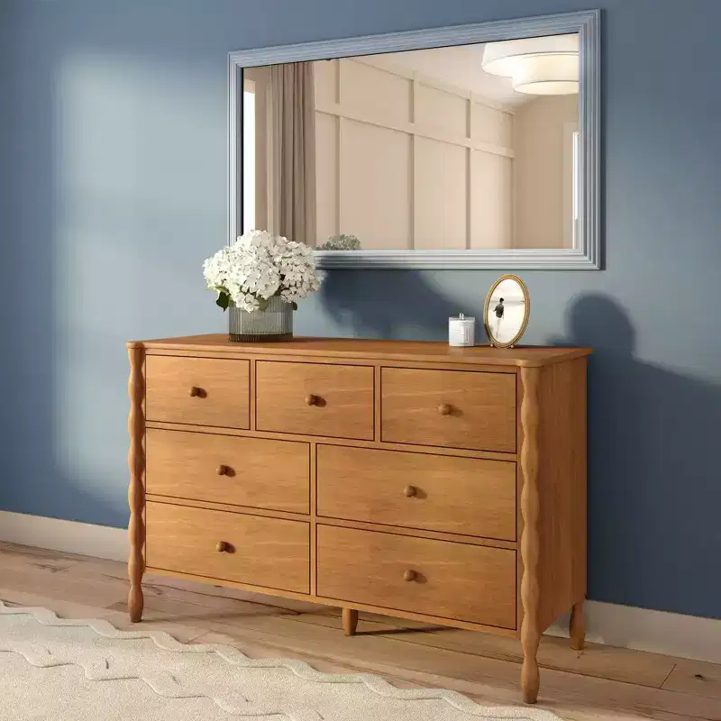 Jenny Lind 3 over 4 Drawer Dresser
