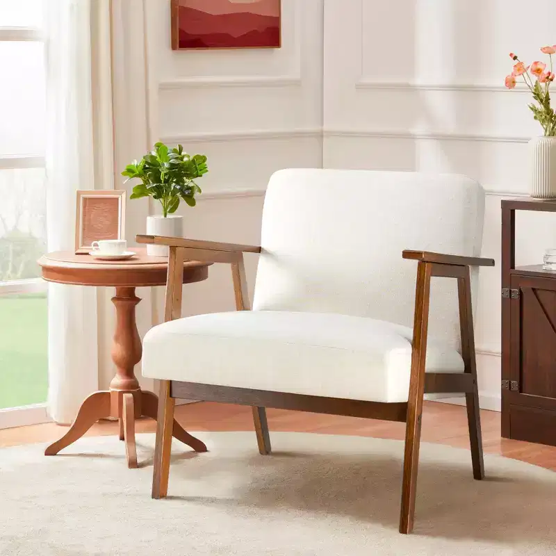 Mid-Century Modern Accent Chair - 5.9