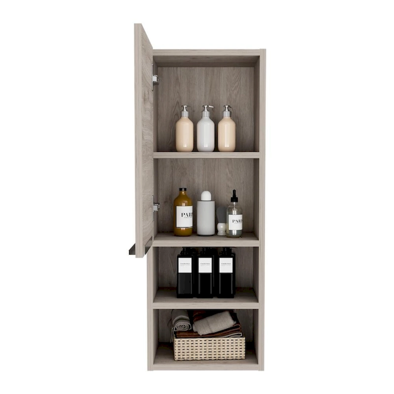 Medicine Cabinet Hazelton,Bathroom, Smokey Oak Finish,High quality and durable