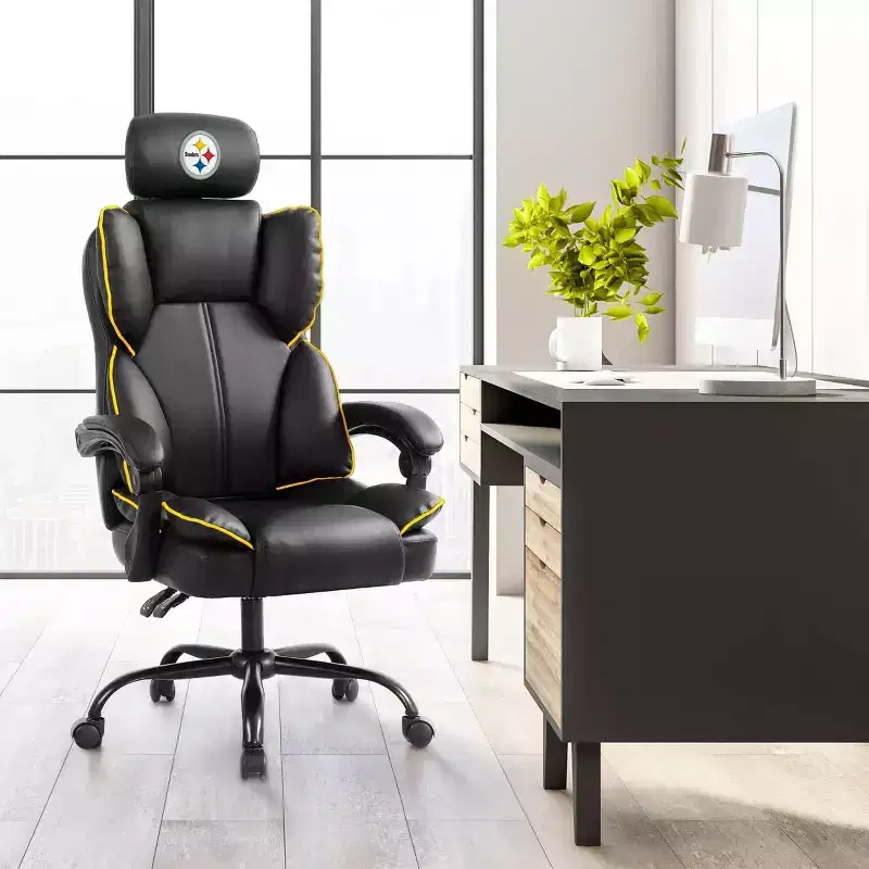 Licensed Sports Team Gaming Office Chair Faux Leather Adjustable