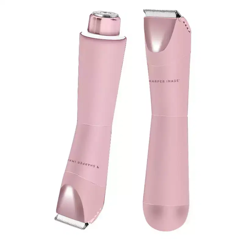 Sharper Image Cordless 2-in-1 Hair Trimmer & Shaver - Pink