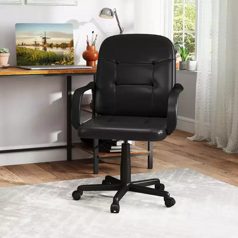 Ergonomic Mid-Back Executive Office Swivel Computer Desk Chair
