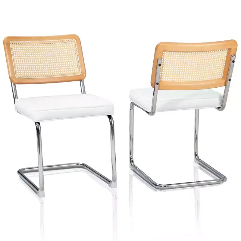 UPTIOT Velvet Upholstered Side Chair (Set of 2)