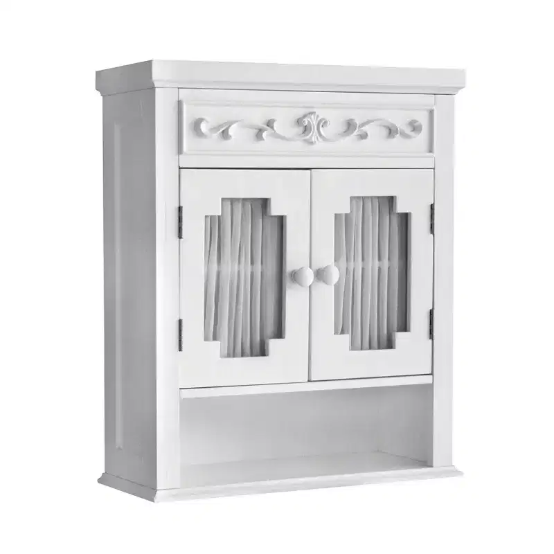 Teamson Home Lisbon Two-Door Removable Wall Cabinet