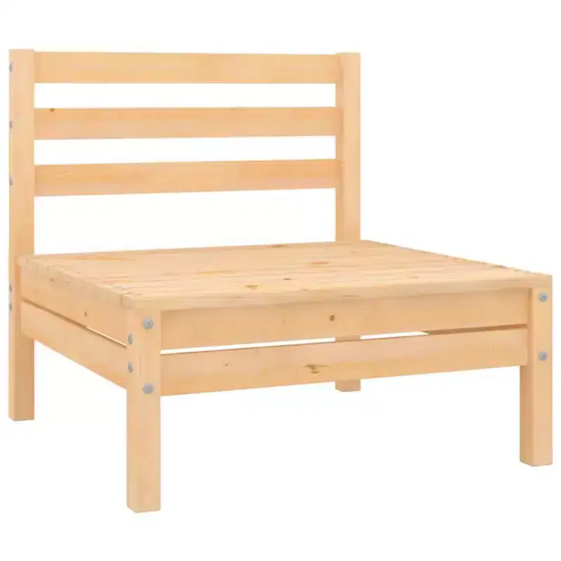 vidaXL Garden Lounge Set Solid Pinewood 4-piece set Seats 4