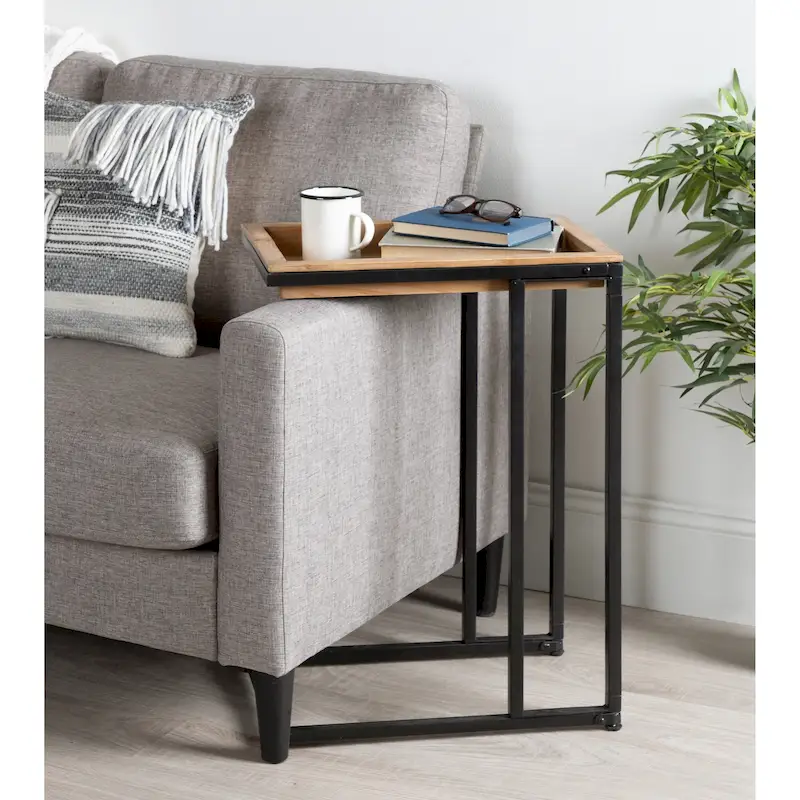 Wood C-Table