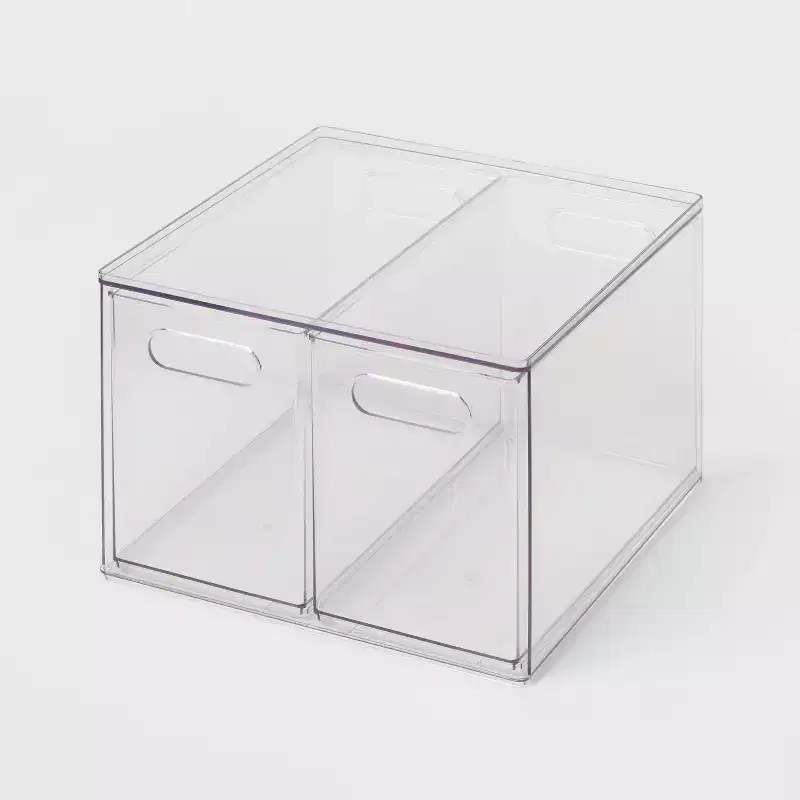 All Purpose 2 Drawer Storage Clear - Brightroom™