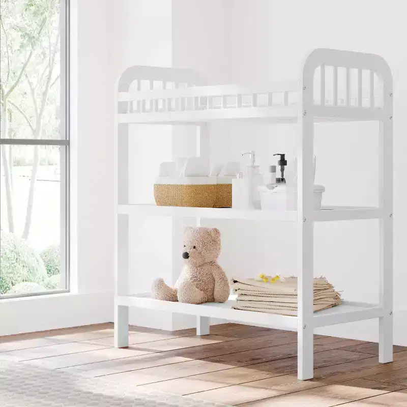 Storkcraft Pasadena Changing Table with Water-Resistant Changing Pad