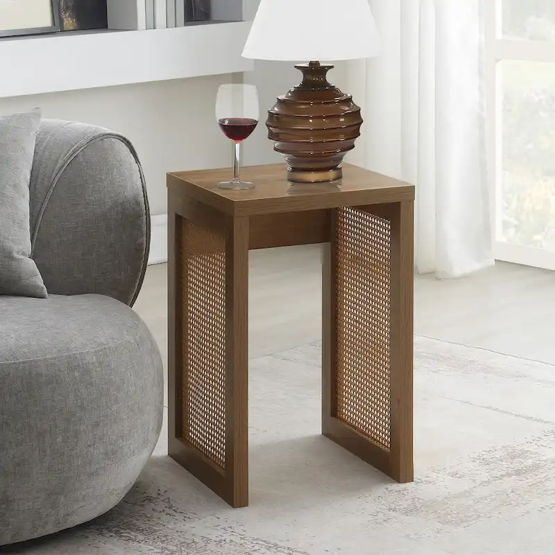 Northfield Weave End Table