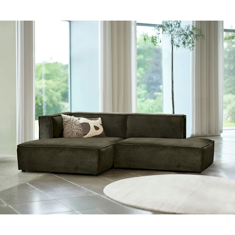 Deep Seat Modular Small Chaise Sectional